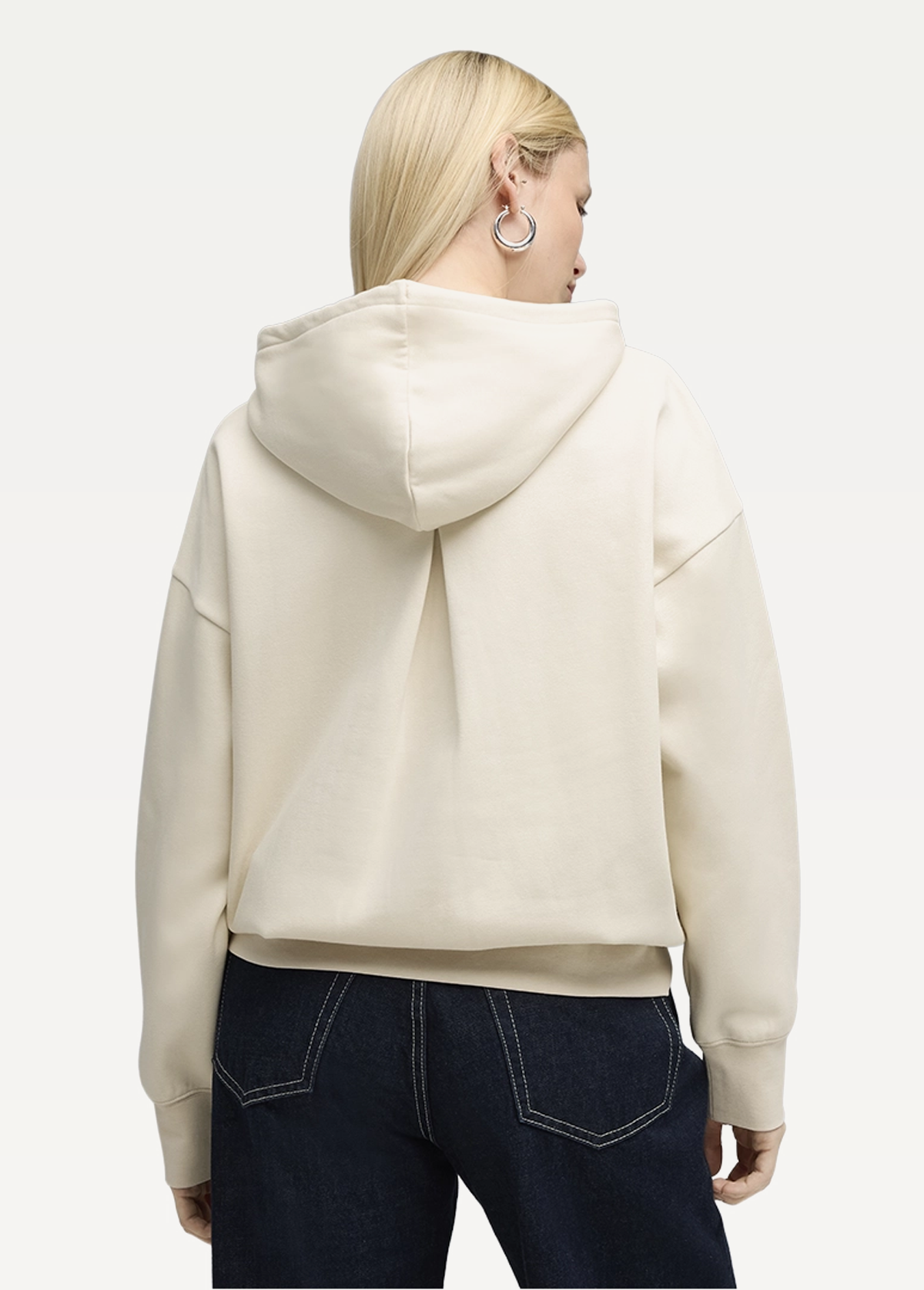 Худі жіноче PUMA HER Oversized Hoodie FL Alpine Snow