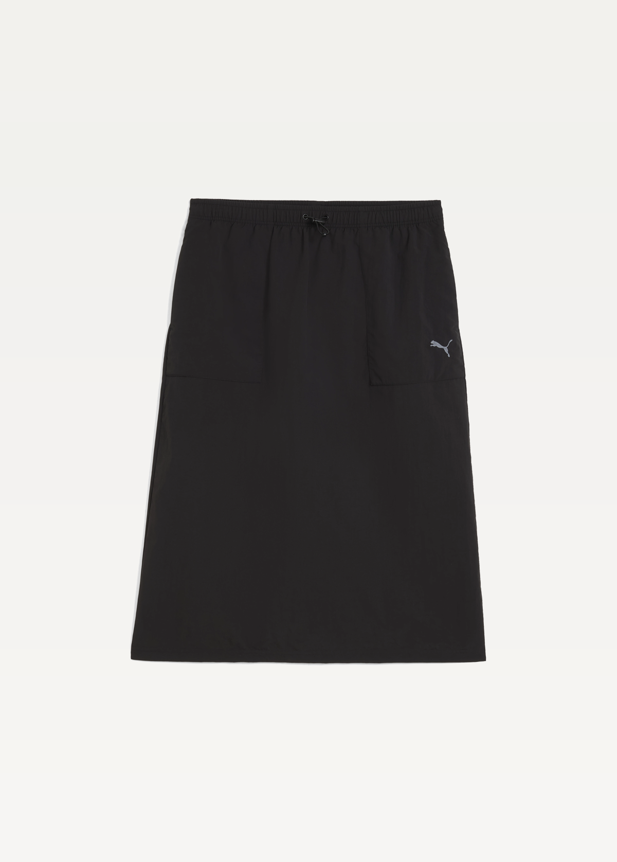 Юбка женская PUMA HER Woven High-Waist Skirt черного цвета
