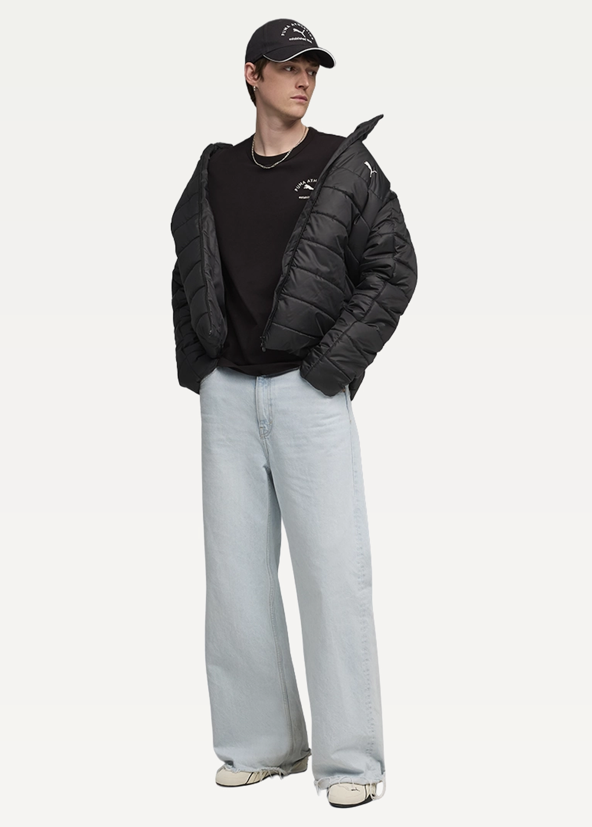 Футболка мужская PUMA CLASS Graphic Tee черного цвета