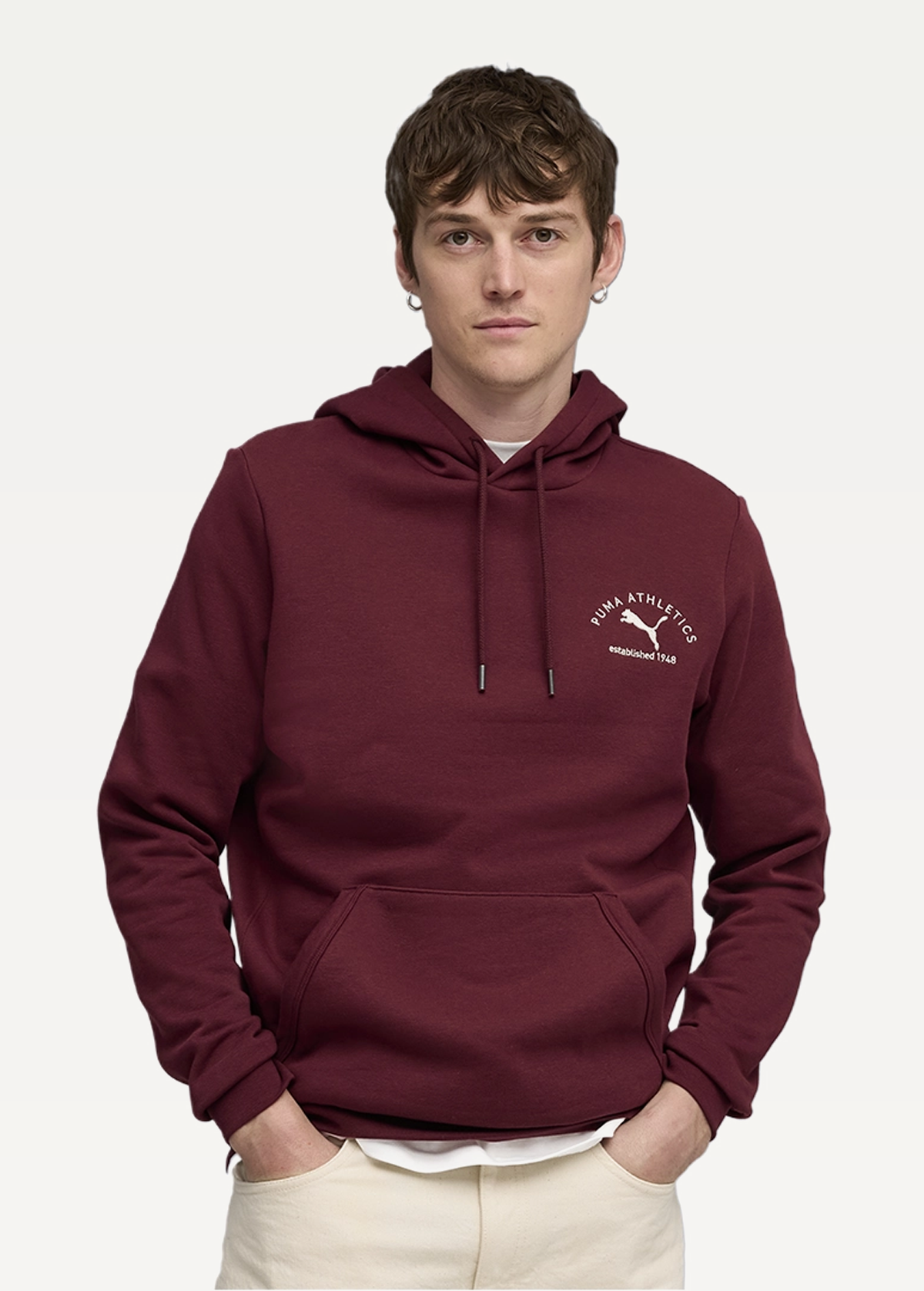 Худі чоловіче PUMA CLASS Graphic Hoodie FL Ruby Shimmer