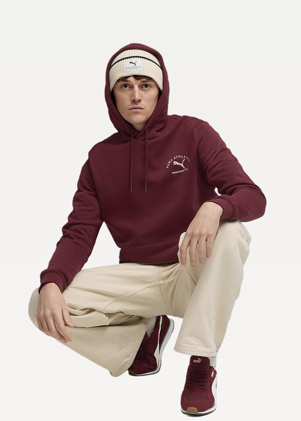 Худі чоловіче PUMA CLASS Graphic Hoodie FL Ruby Shimmer