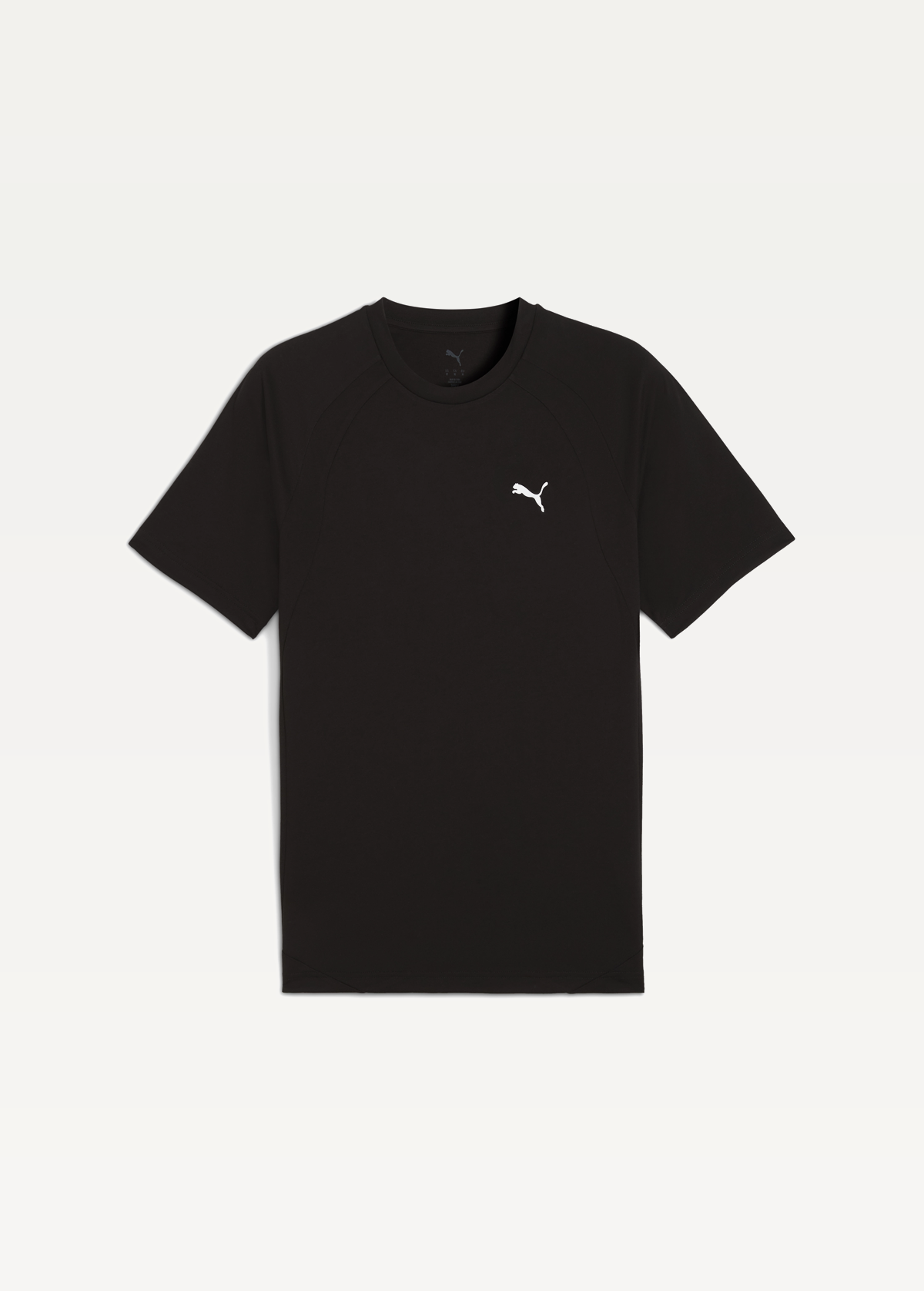 Мужская футболка PUMA EVOSTRIPE Tee черного цвета