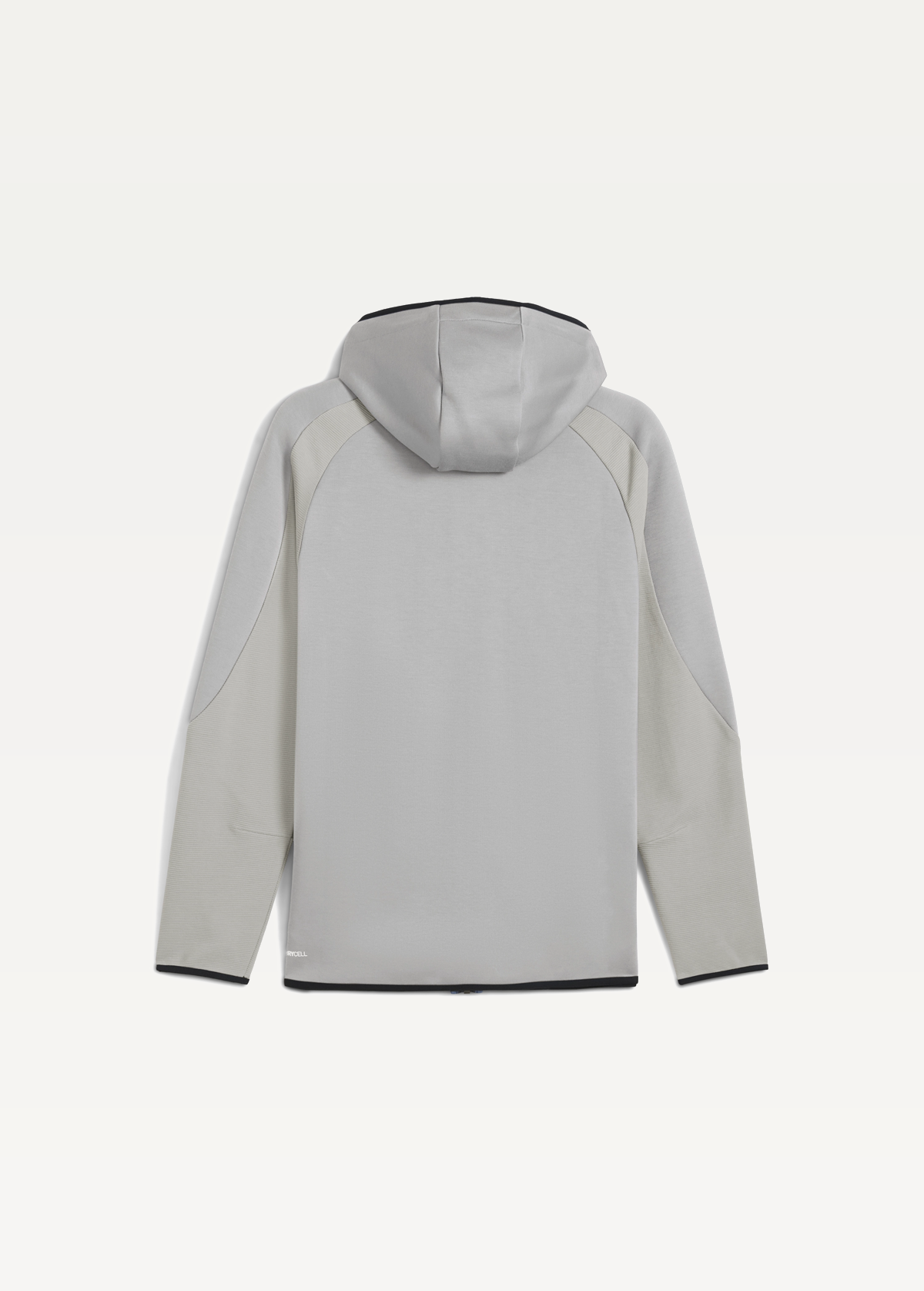 Худі чоловіче PUMA EVOSTRIPE FZ Hoodie DK Gray Echo сірого кольору