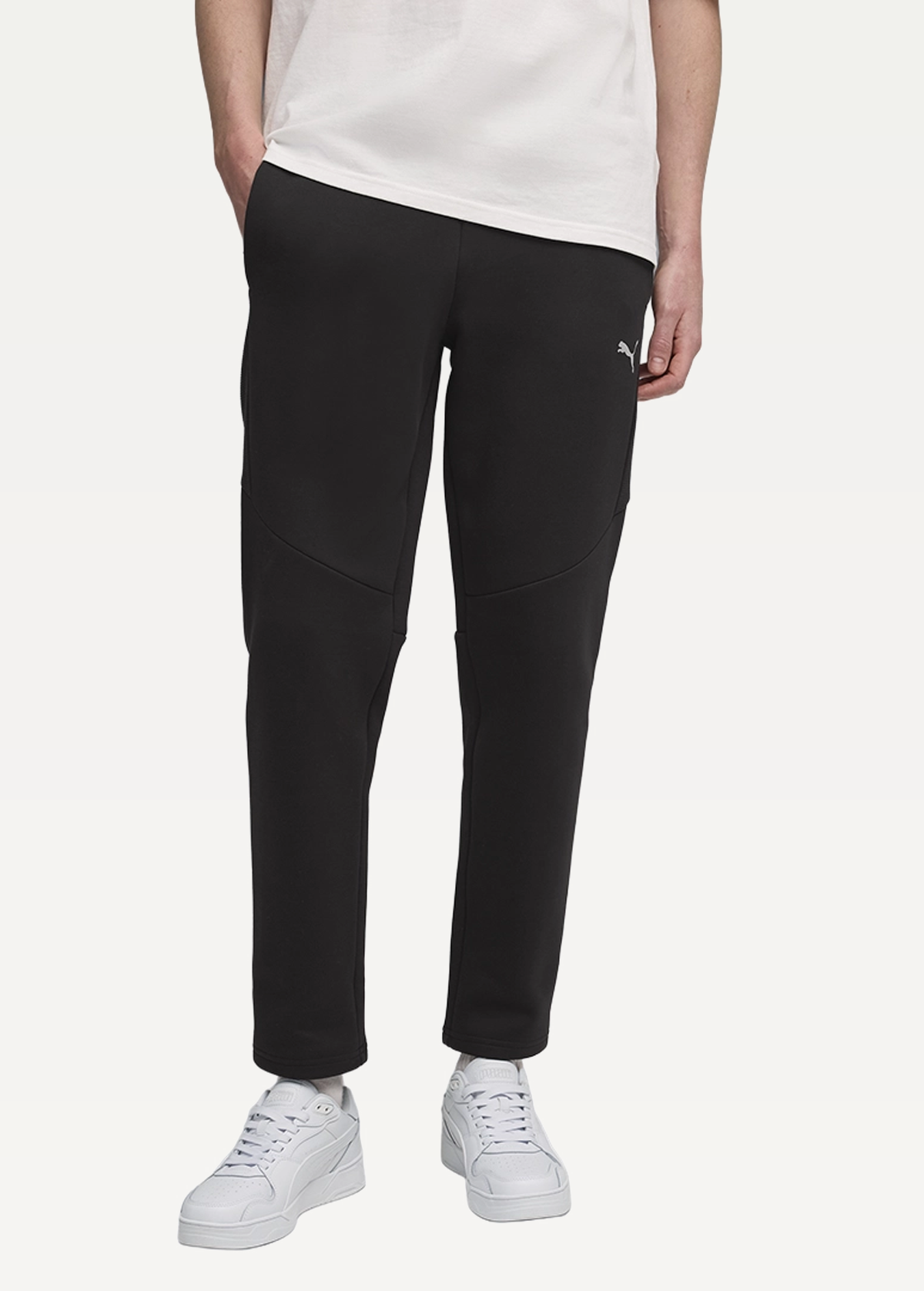 Спортивні штани чоловічі PUMA EVOSTRIPE Pants DK чорного кольору