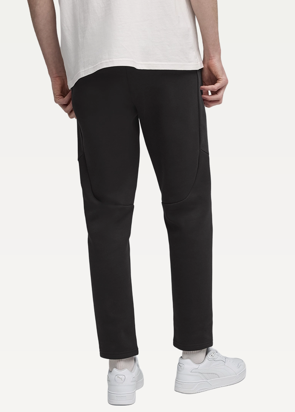 Спортивні штани чоловічі PUMA EVOSTRIPE Pants DK чорного кольору