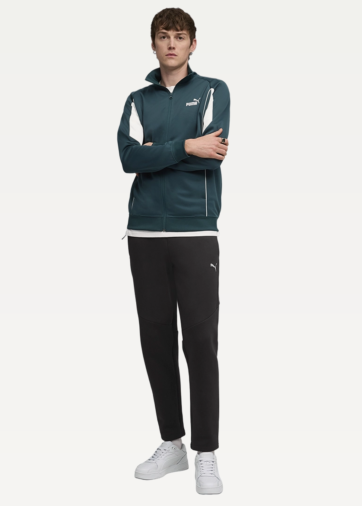 Спортивні штани чоловічі PUMA EVOSTRIPE Pants DK чорного кольору