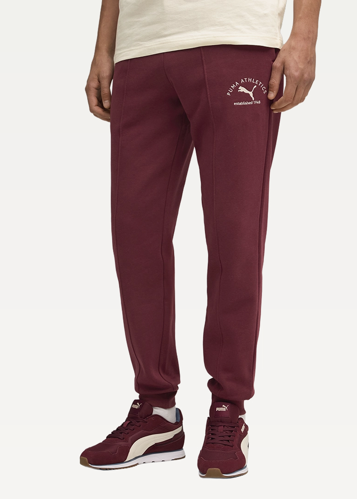 Штани спортивні чоловічі PUMA CLASS Better Sweatpants Ruby Shimmer