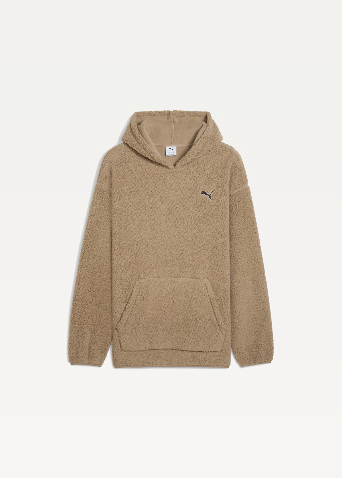 Худі чоловіче PUMA ESS ELEVATED Sherpa Hoodie Ice Coffee