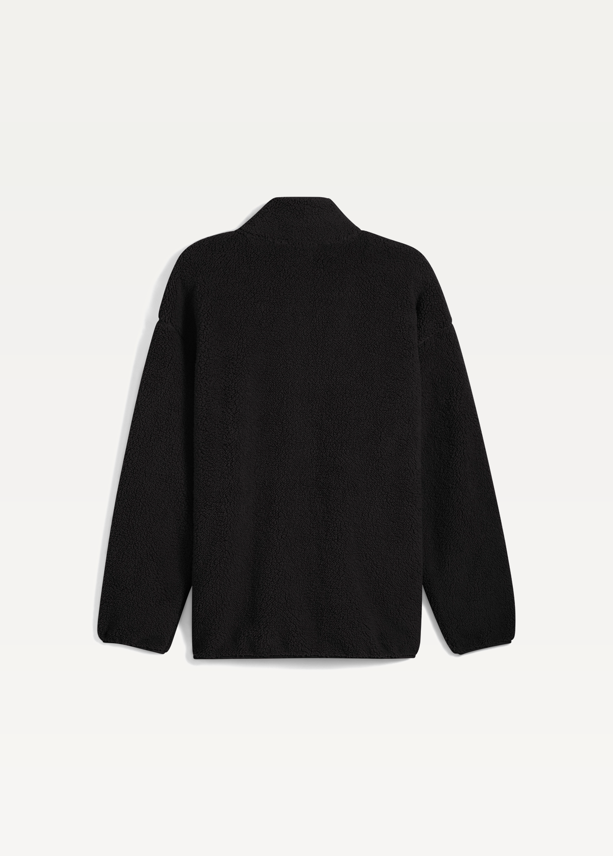 Худі чоловіче PUMA ESS ELEVATED Sherpa Full-Zip чорного кольору