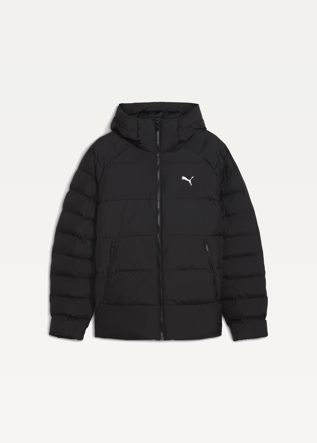 Куртка мужская PUMA Mono Hooded Jacket черного цвета