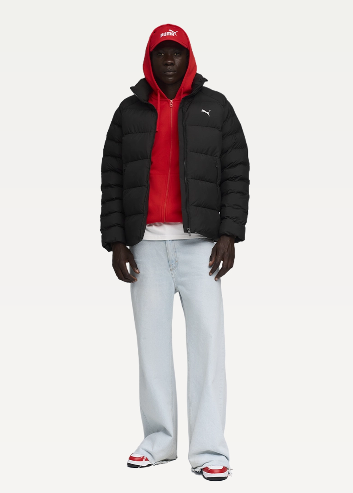 Куртка чоловіча PUMA Mono Jacket чорного кольору