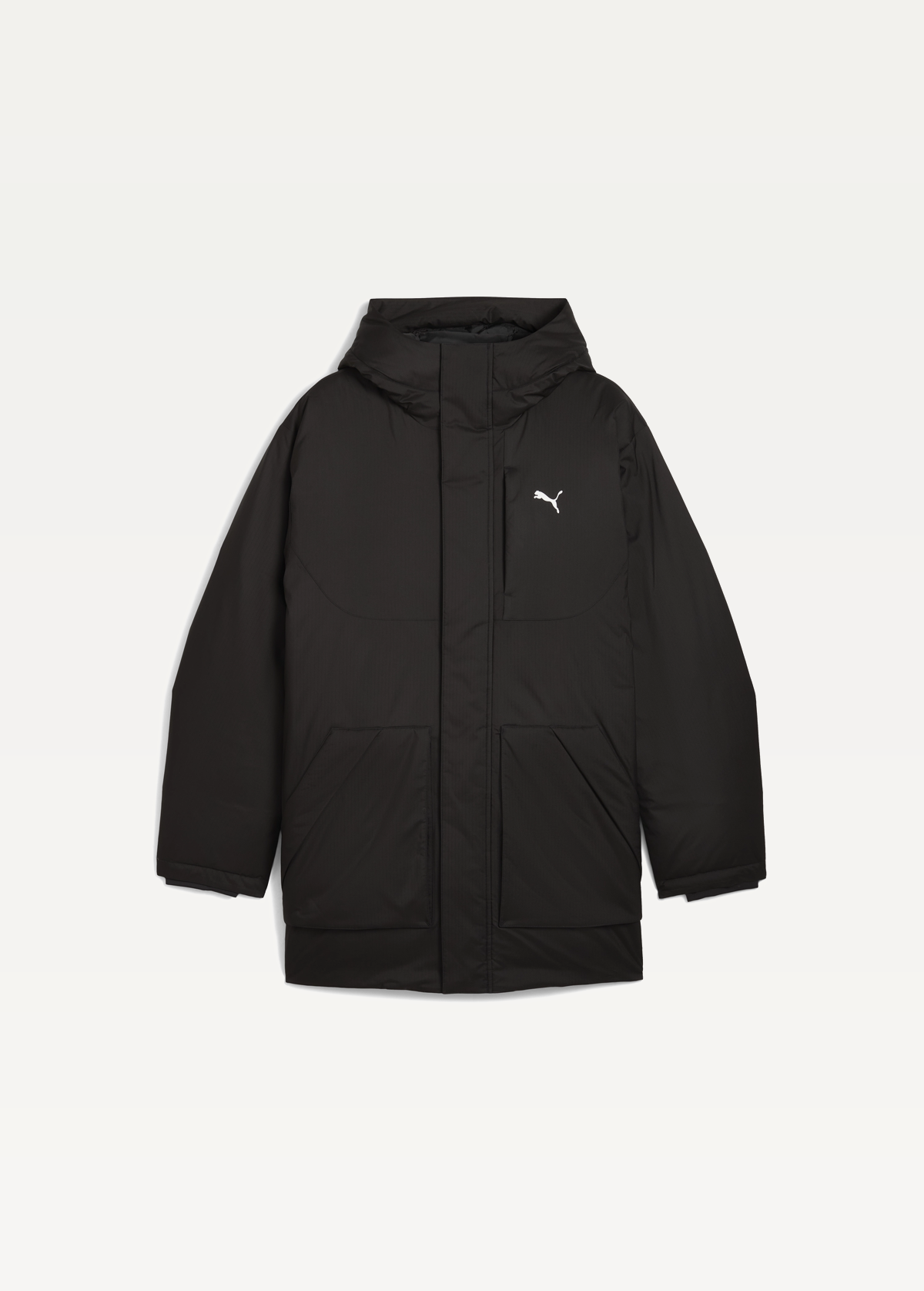 Куртка пуховик чоловічий PUMA Protective Hooded Down Parka чорного кольору