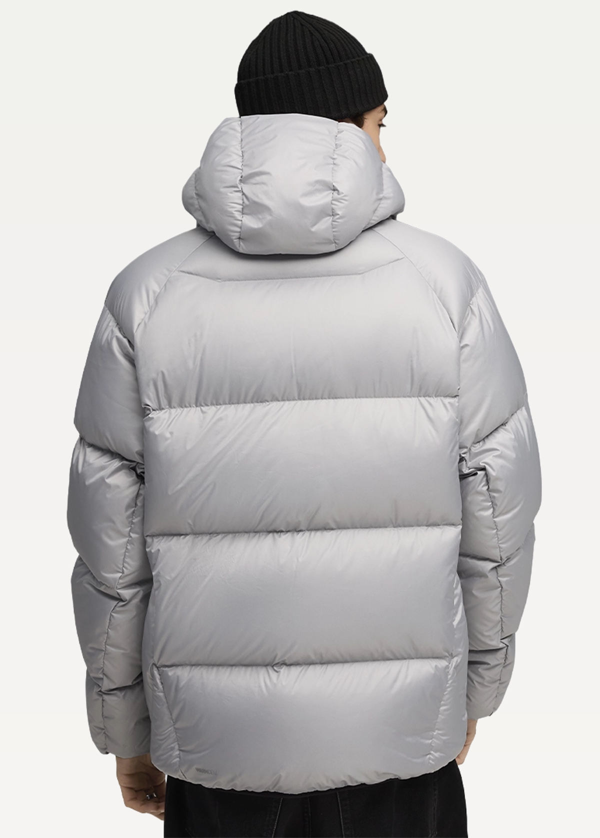 Куртка пуховик чоловічий PUMA Hooded Down Puffer Jacket Gray Echo