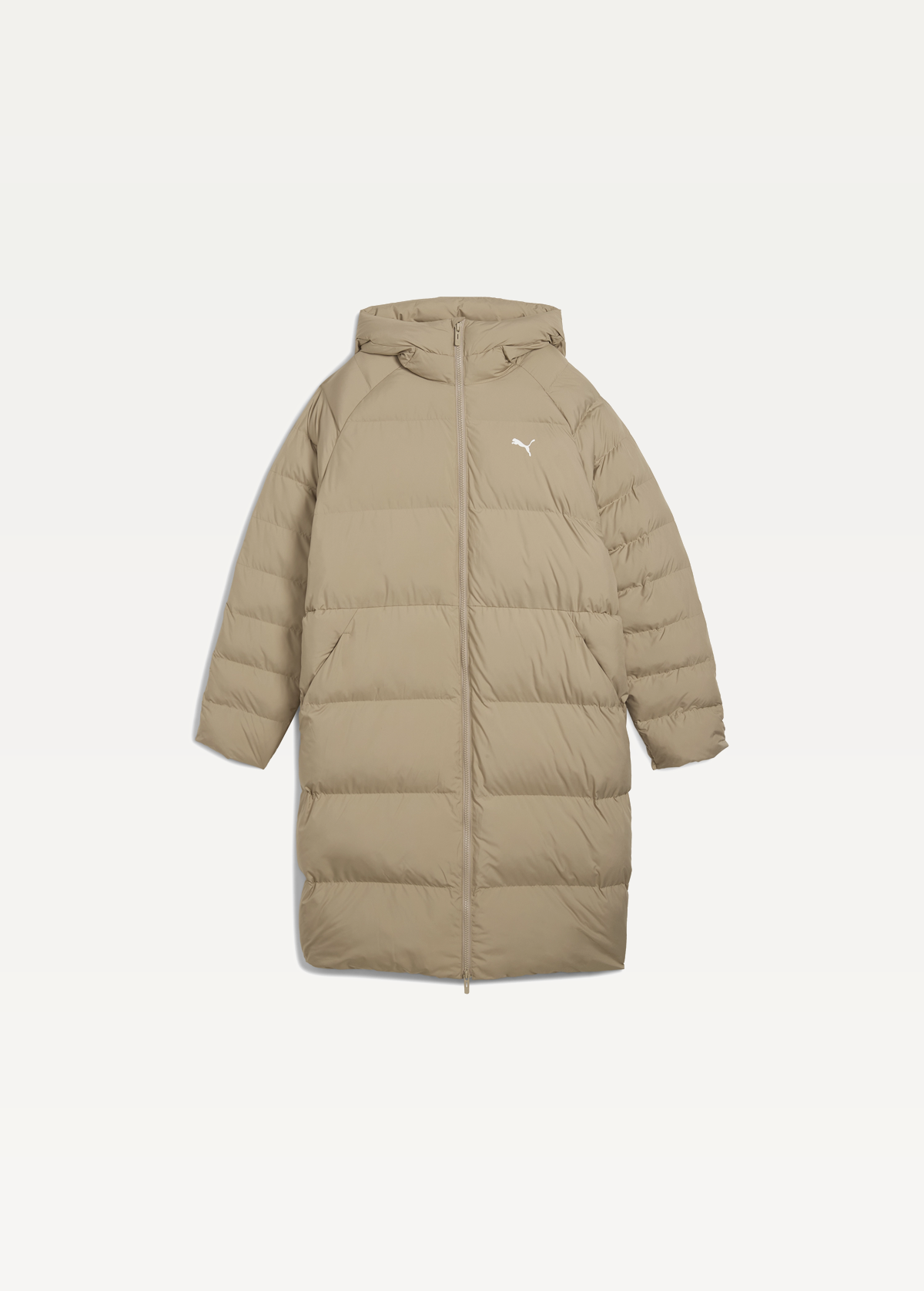 Куртка женская PUMA Mono Hooded Parka Ice Coffee