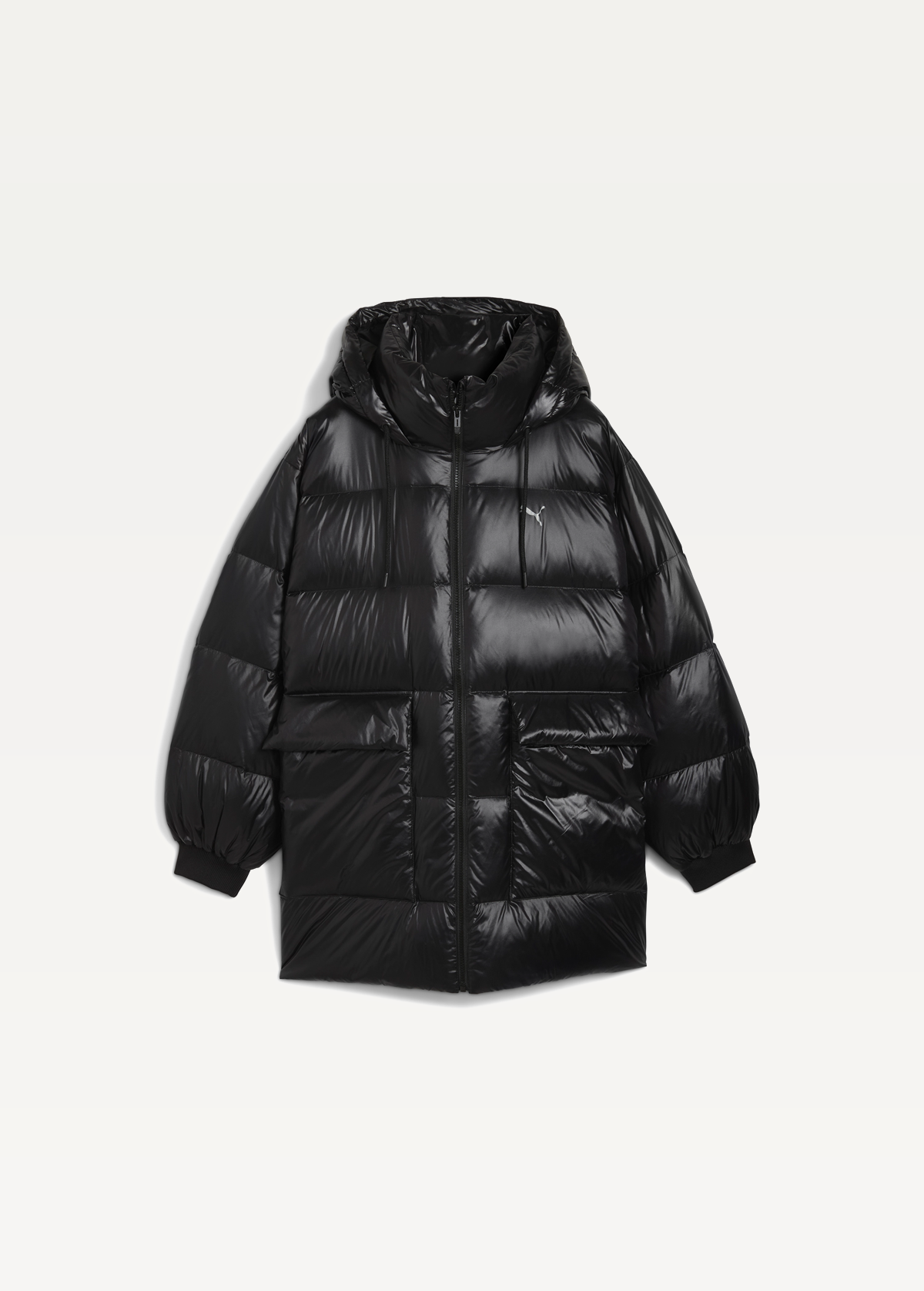 Куртка пуховик жіночий PUMA Style Hooded Down Jacket чорного кольору