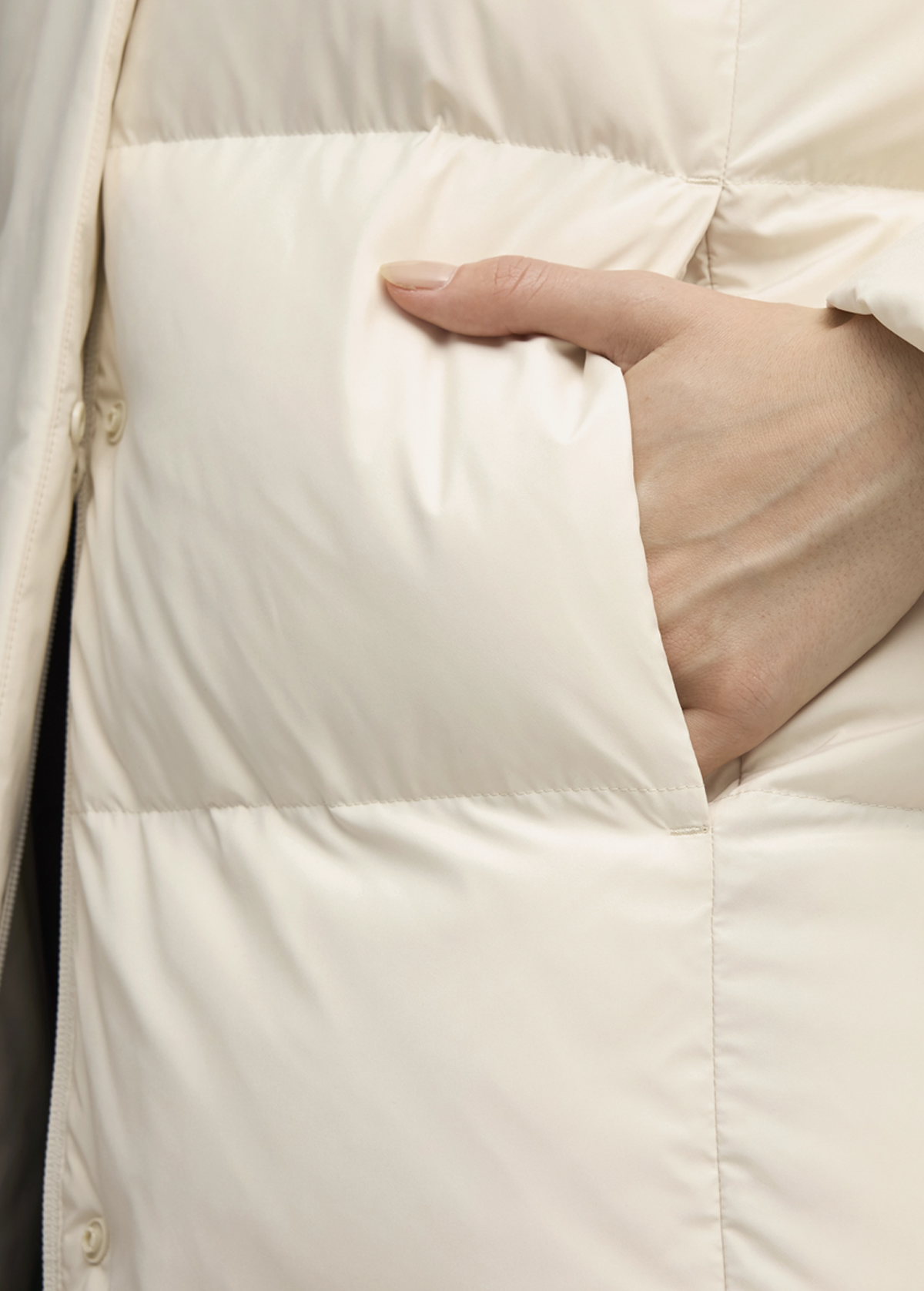 Куртка пуховик жіночий PUMA Hooded Down Puffer Coat Alpine Snow