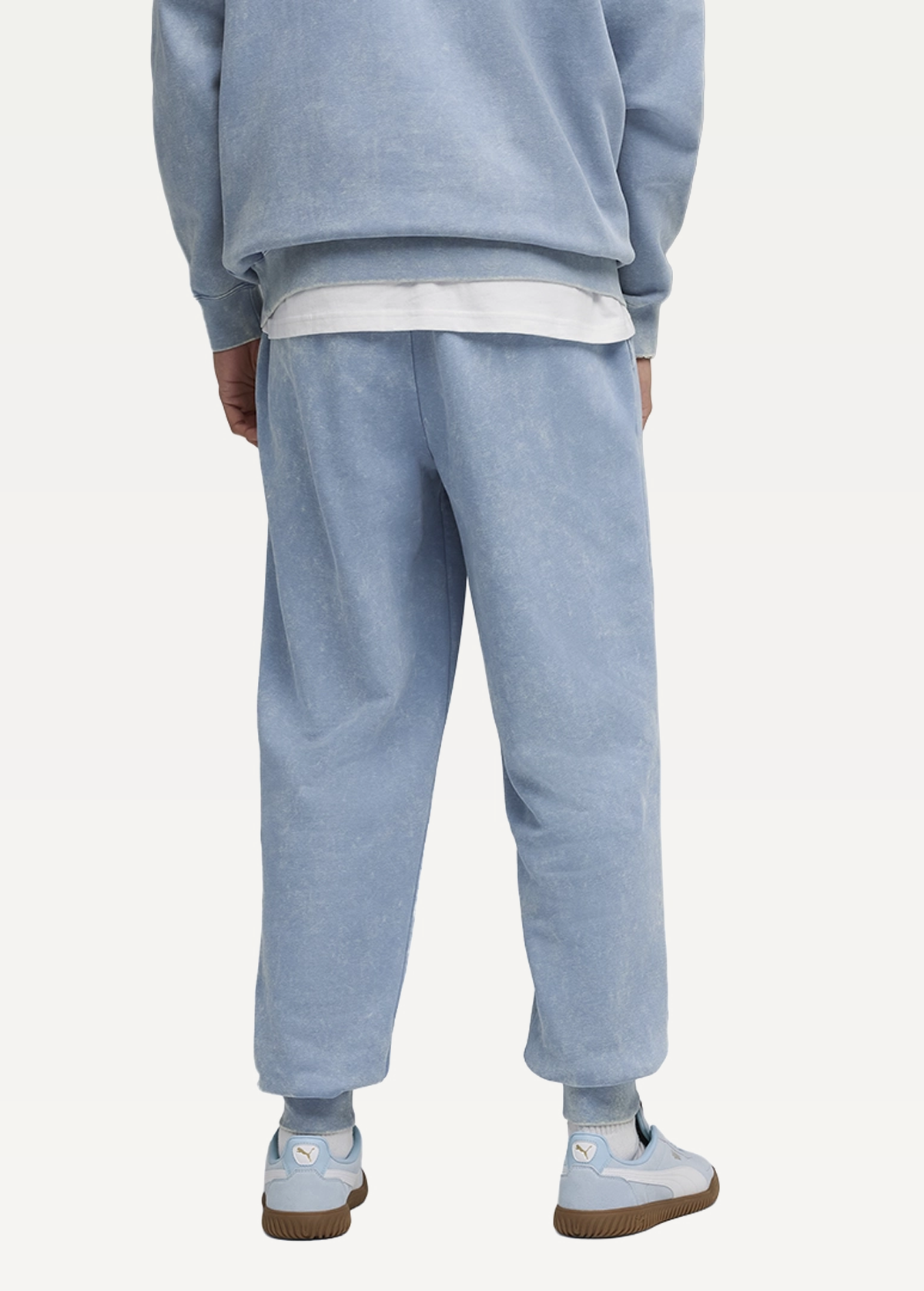 Спортивні штани чоловічі PUMA ESS ELEVATED Wash Sweatpants Cool Blue