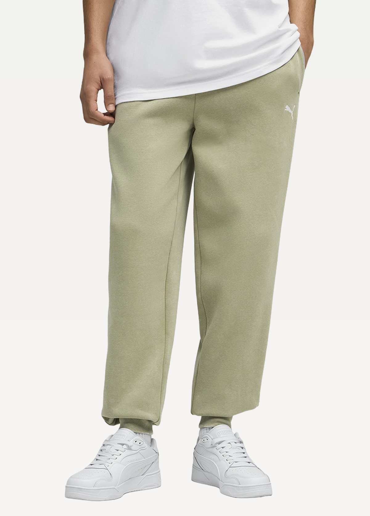 Спортивні штани чоловічі PUMA ESS ELEVATED Wash Sweatpants Lux Army