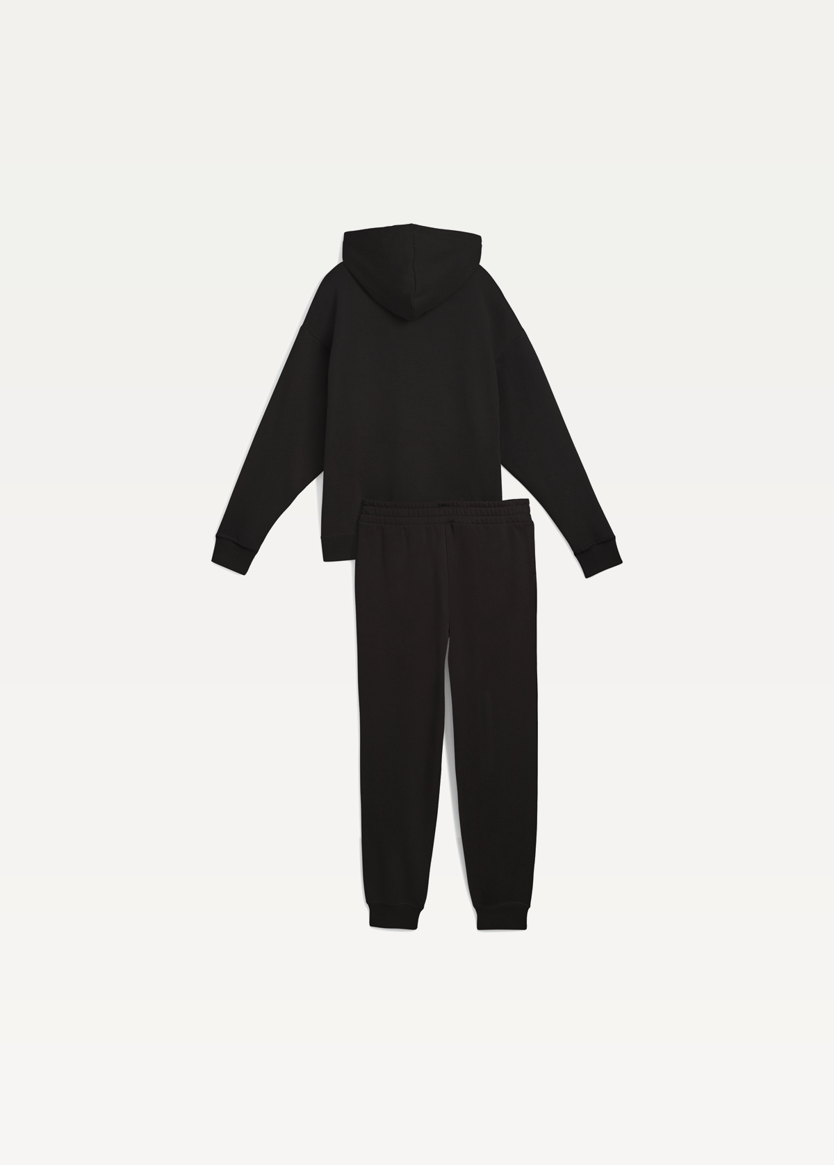 Спортивний костюм жіночий PUMA Loungewear Sweat Suit FL cl чорного кольору