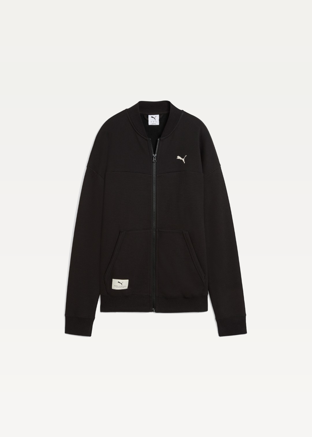 Олімпійка жіноча PUMA CLASS Relaxed FZ Jacket чорного кольору