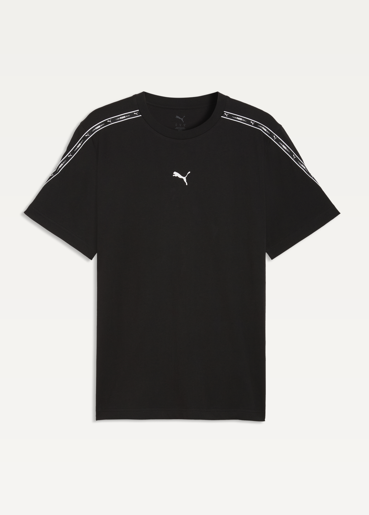 Футболка чоловіча PUMA ESS TAPE Tee Black чорного кольору
