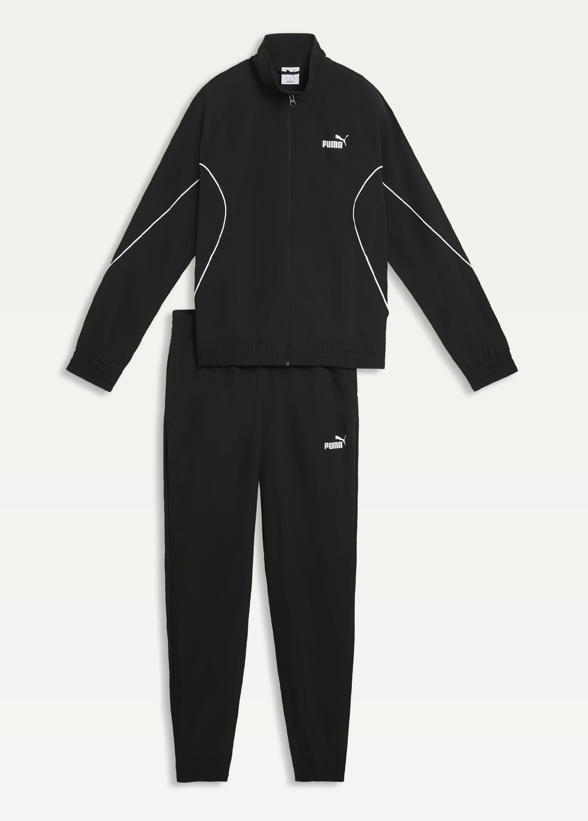 Спортивний костюм жіночий PUMA Woven Tracksuit cl чорного кольору