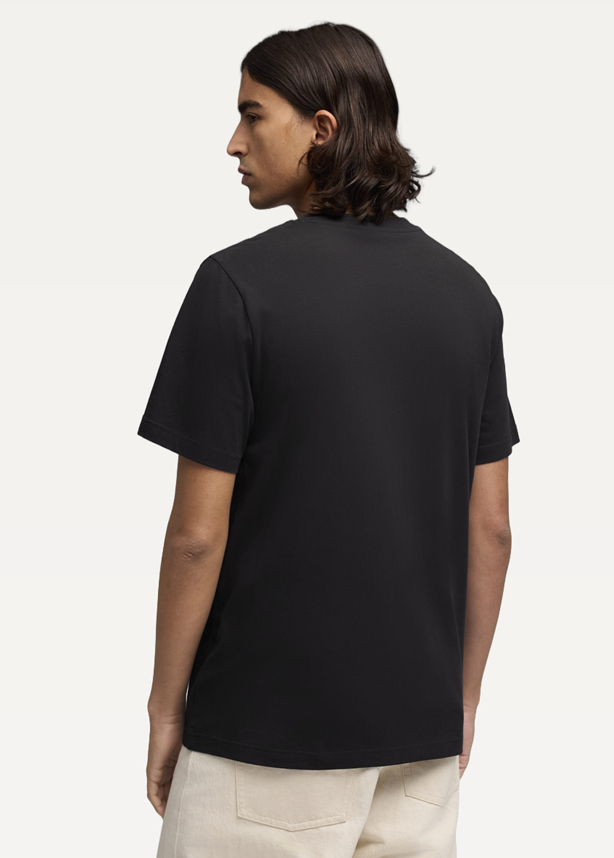 Футболка чоловіча PUMA ESS No.1 Logo Tee чорного кольору