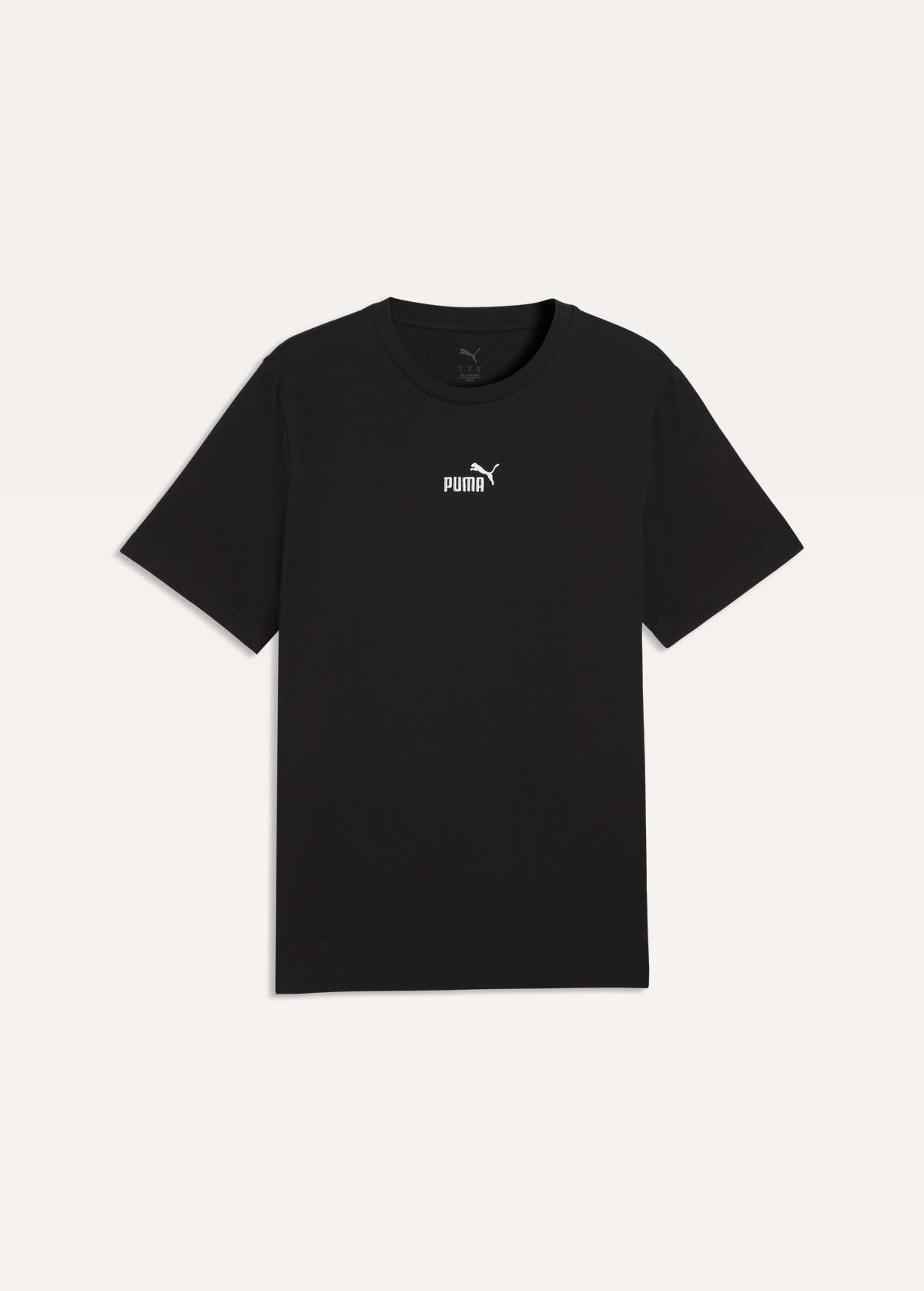 Футболка чоловіча PUMA ESS No.1 Logo Tee чорного кольору