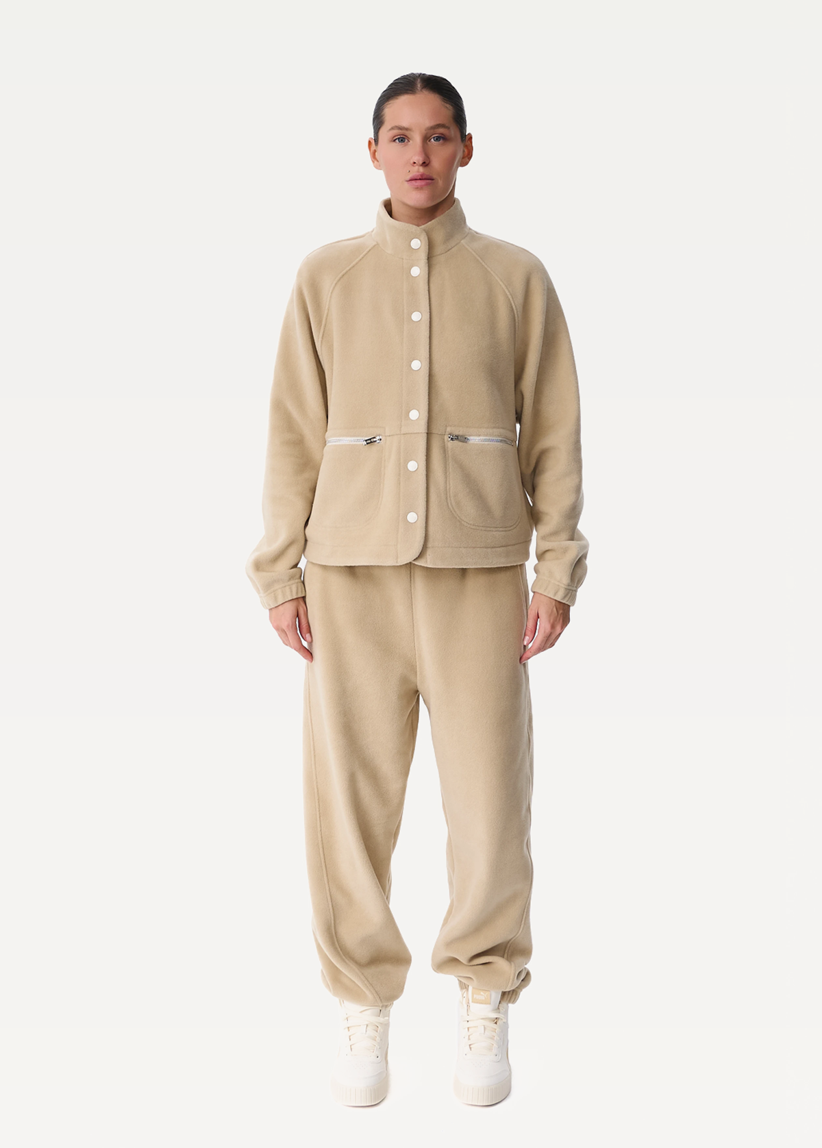 Штани унісекс FRND FOR FRIENDS Impulse Polar Fleece бежевого кольору