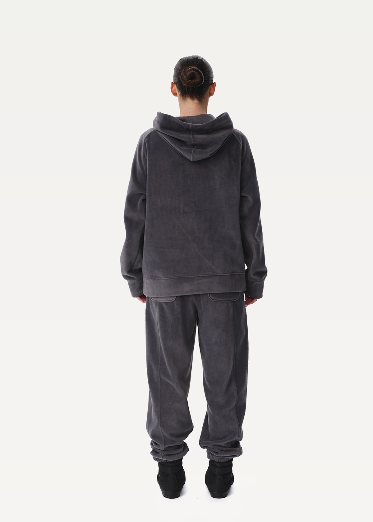 Худі унісекс FRND FOR FRIENDS Impulse Polar Fleece темно-сірого кольору