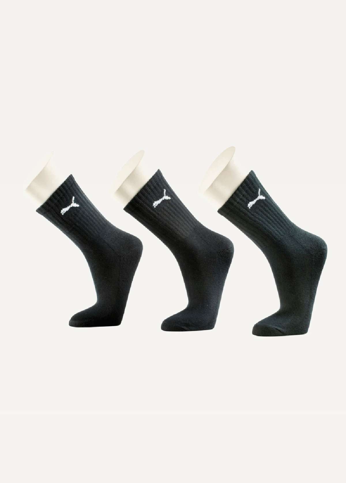 Шкарпетки чоловічі Puma Sport 3-pack чорного кольору (88035501)