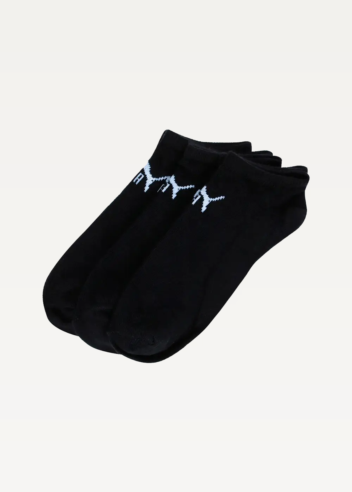 Шкарпетки чоловічі-жіночі Puma Sneaker-V 3P чорного кольору