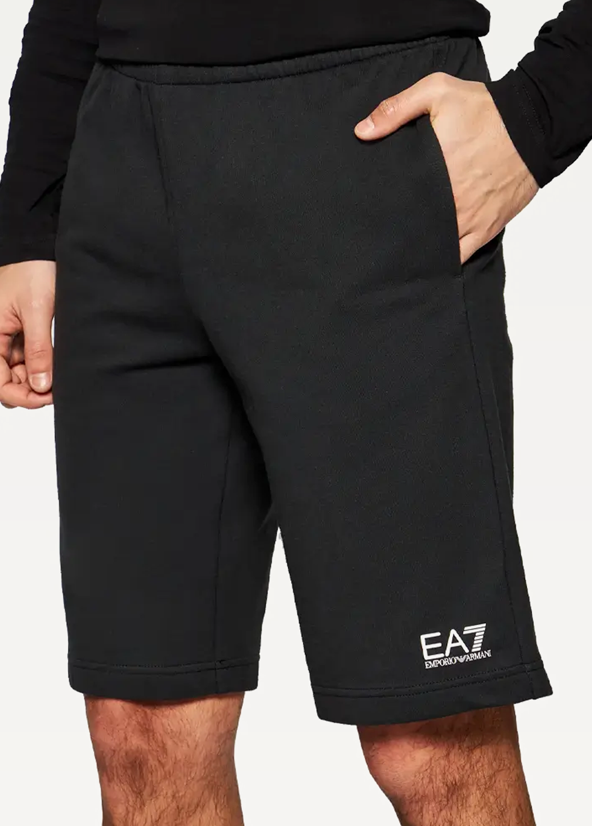 Шорти чоловічі EA7 Emporio Armani BERMUDA чорного кольору 8NPS02 PJ05Z 1200