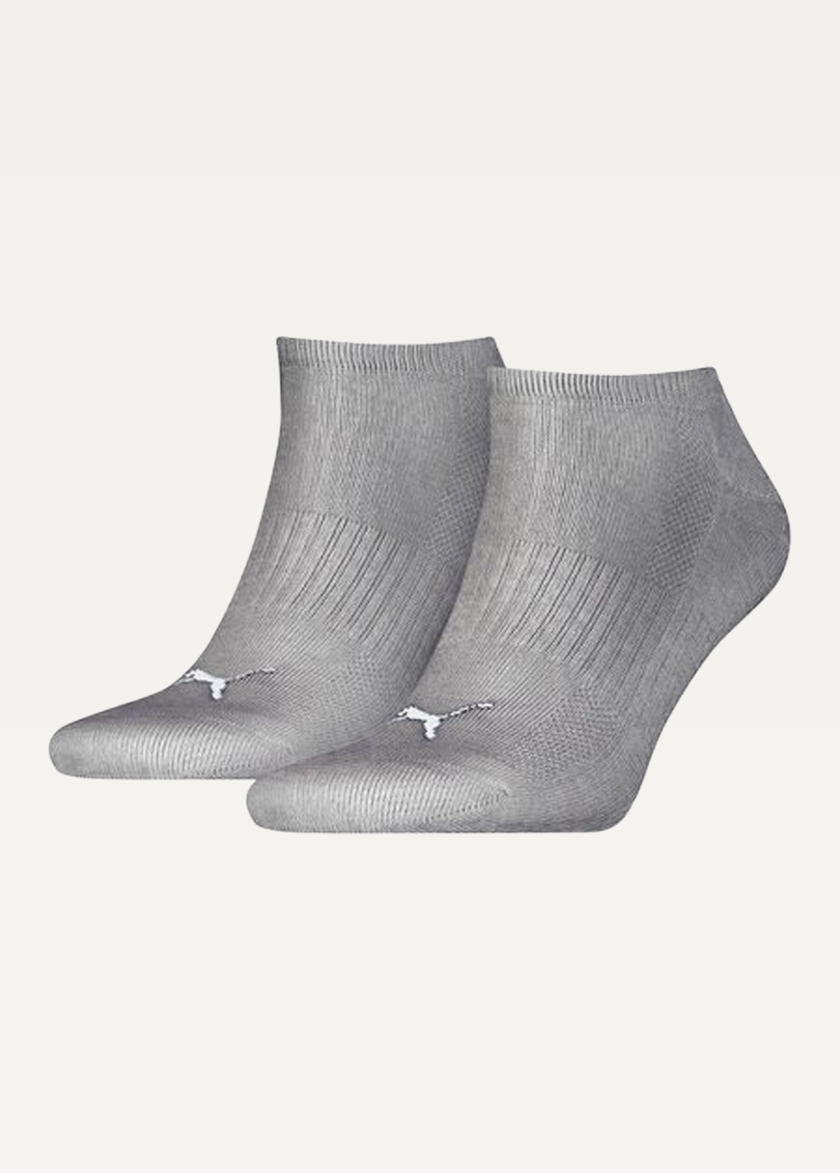 Носки Puma Cushioned Sneaker 2P Unсерого цвета