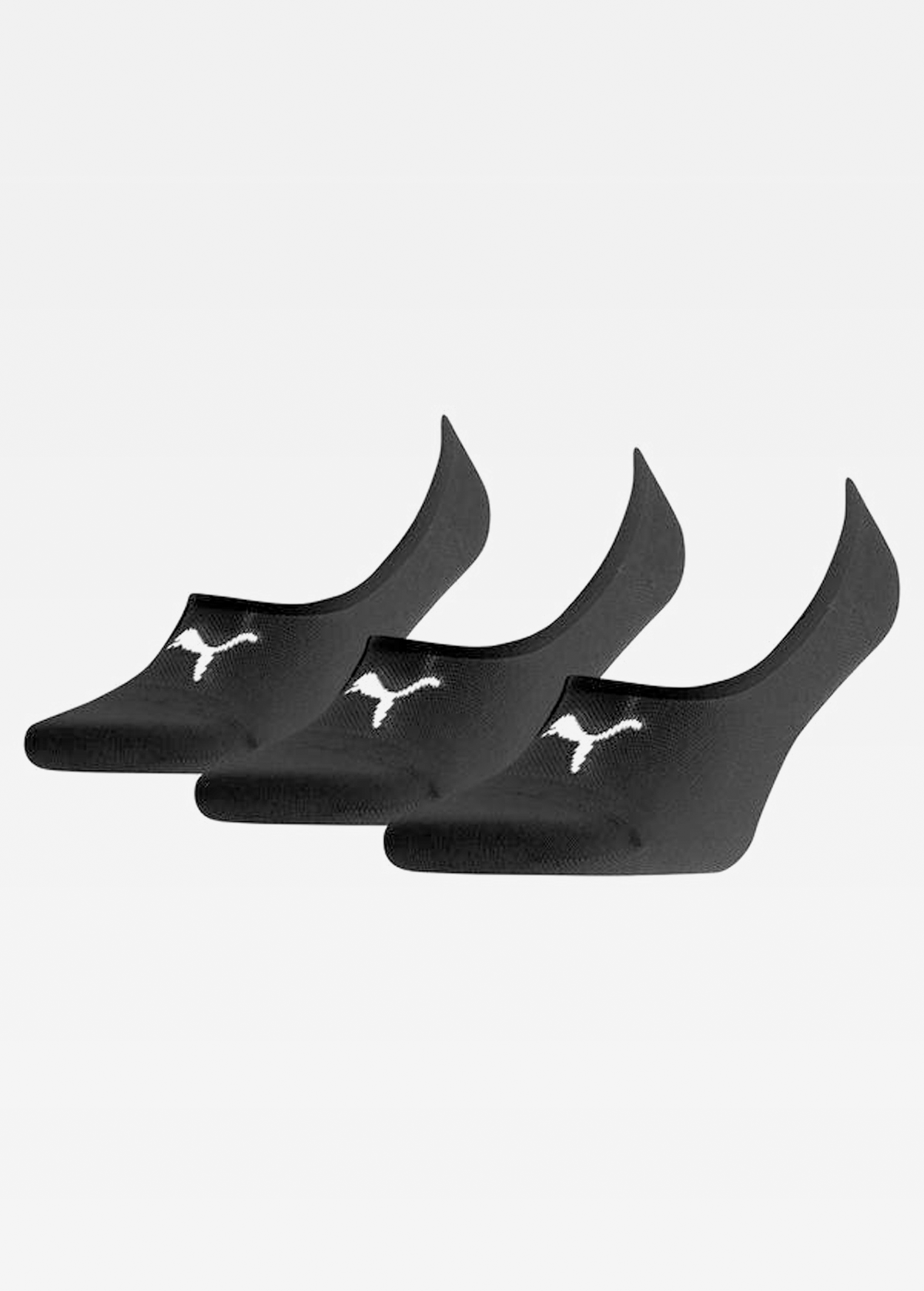 Шкарпетки чоловічі-жіночі Puma Footie 3P Unisex чорного кольору (90693001)