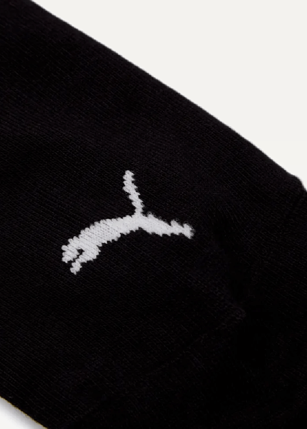 Носки мужские-женские Puma Unisex Quarter Plain 3P черного цвета