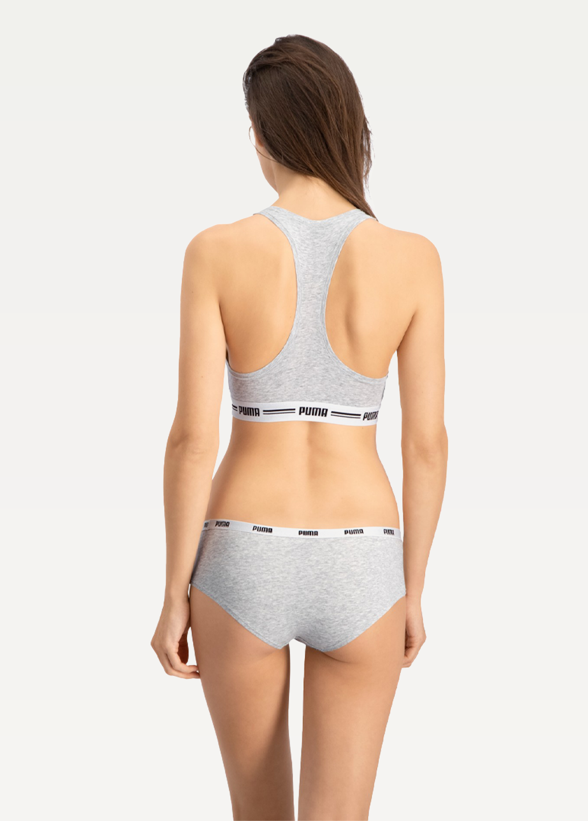 Спідня білизна жіноча PUMA HIPSTER 3P PACK white / grey / black