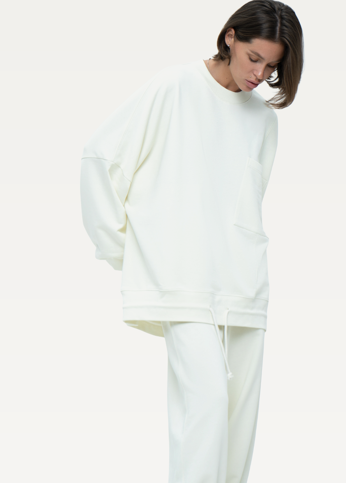 Штаны FRND FOR FRIENDS Lucky Pants молочного цвета