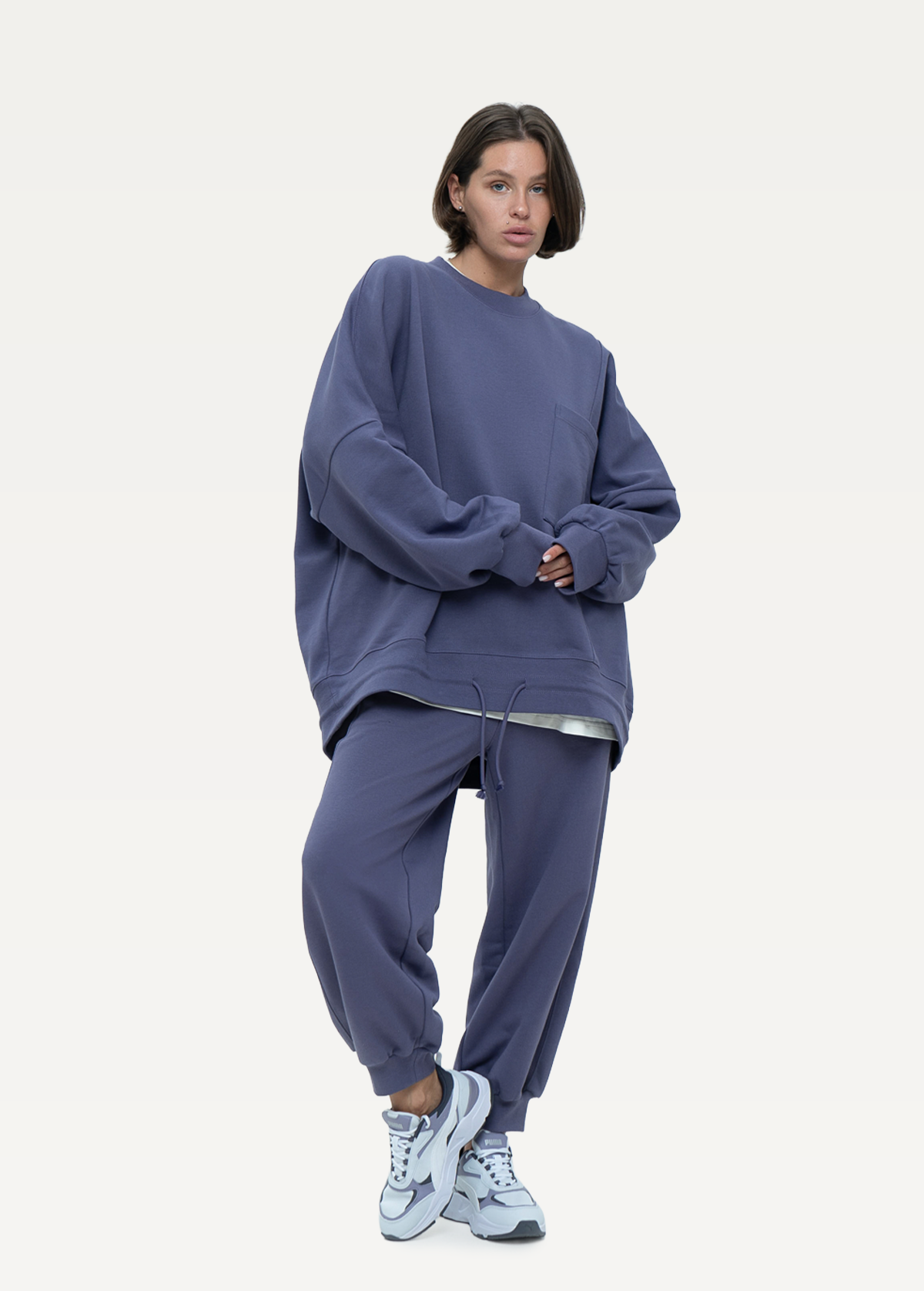 Штаны FRND FOR FRIENDS Lucky Pants фиолетового цвета