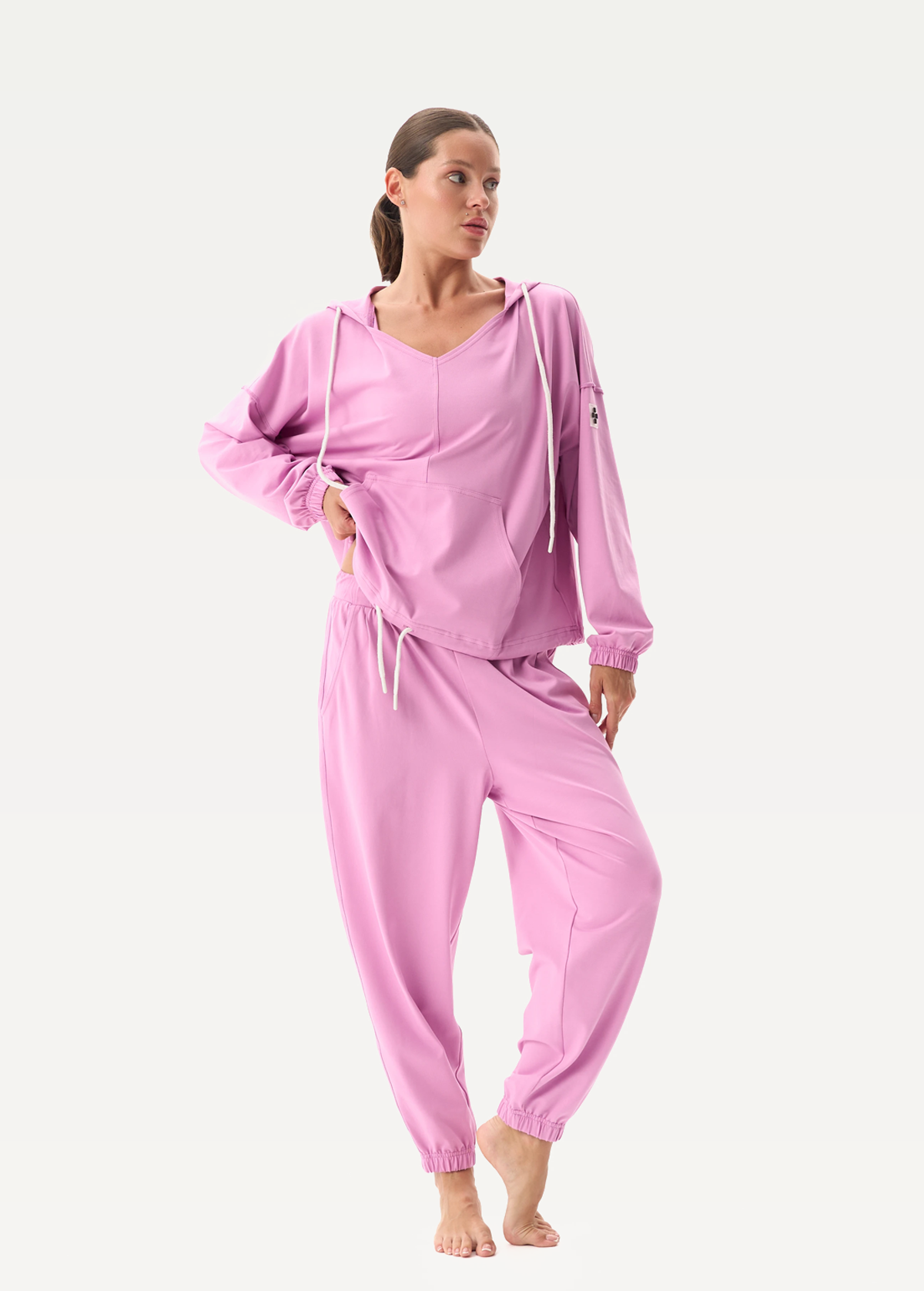 Штани FRND FOR FRIENDS Movie жіночі лавандово-рожевого кольору