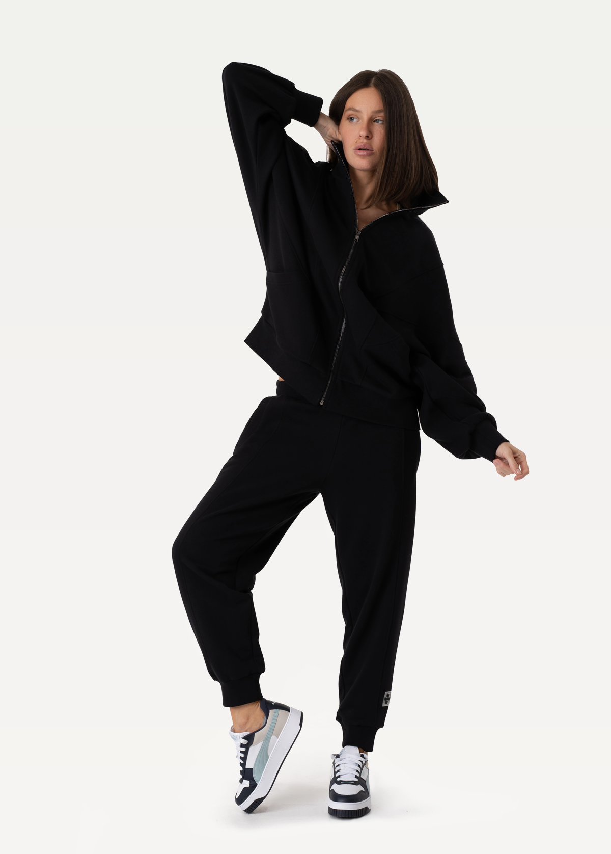 Штани FRND FOR FRIENDS жіночі Minor чорного кольору