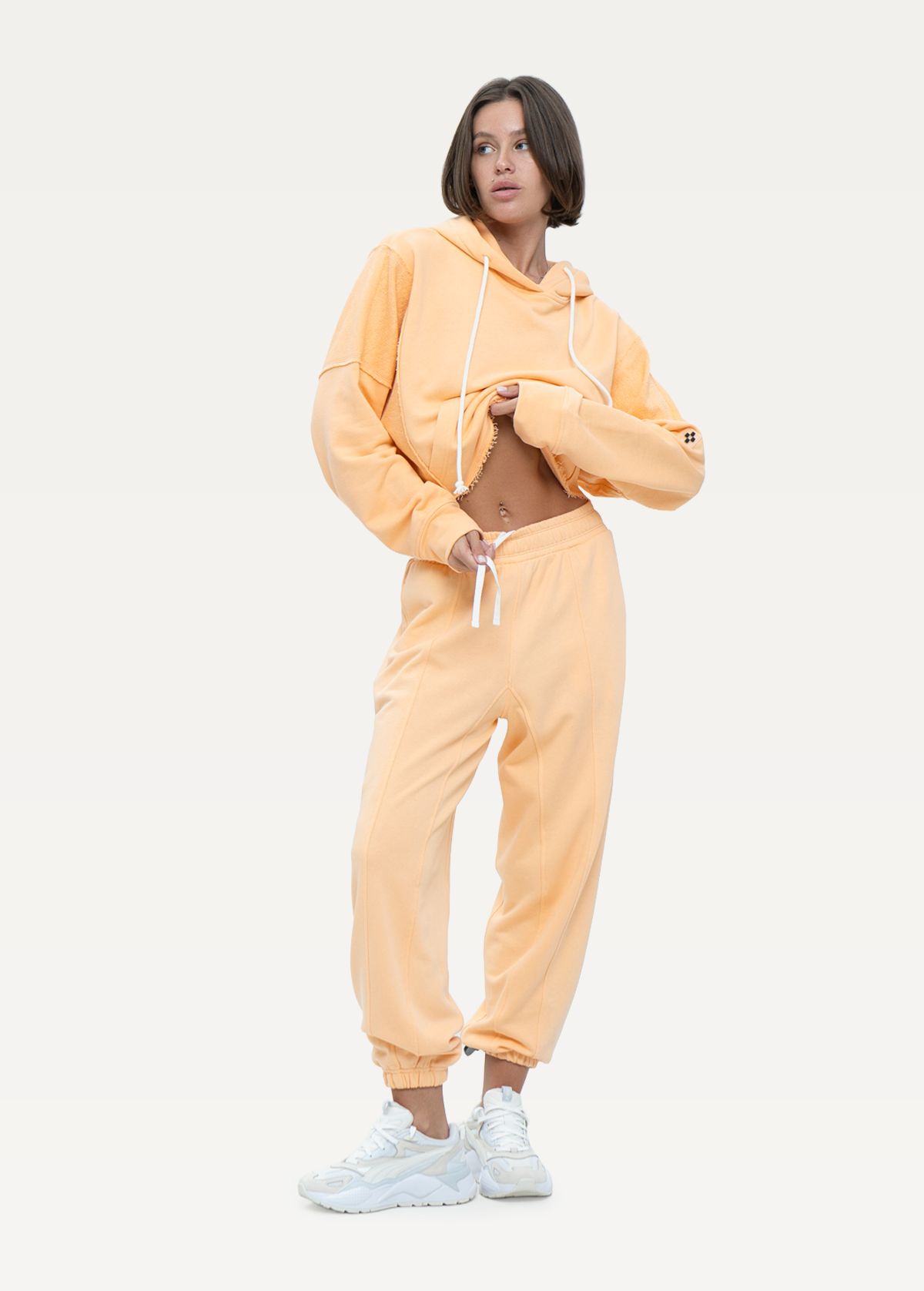 Штаны FRND FOR FRIENDS QUEEN абрикосового цвета