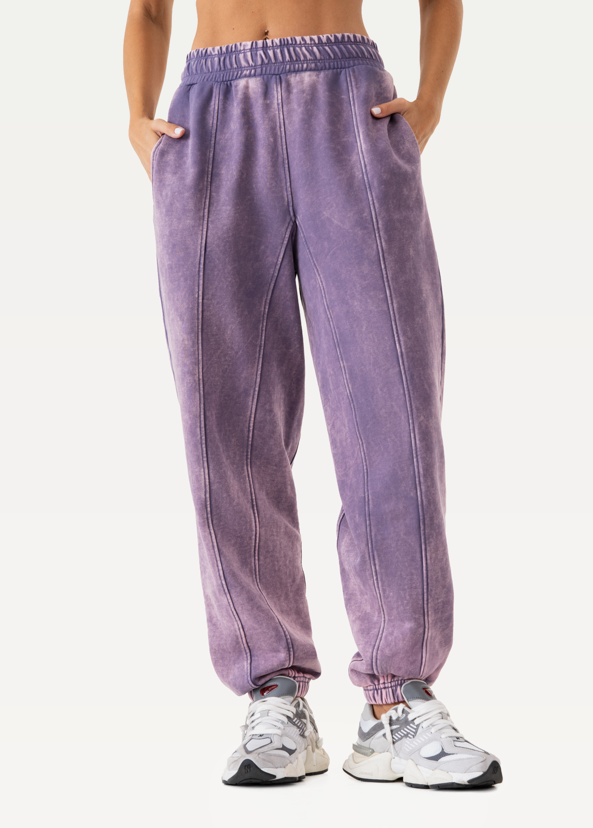 Штани жіночі FRND FOR FRIENDS Accent фіолетового кольору