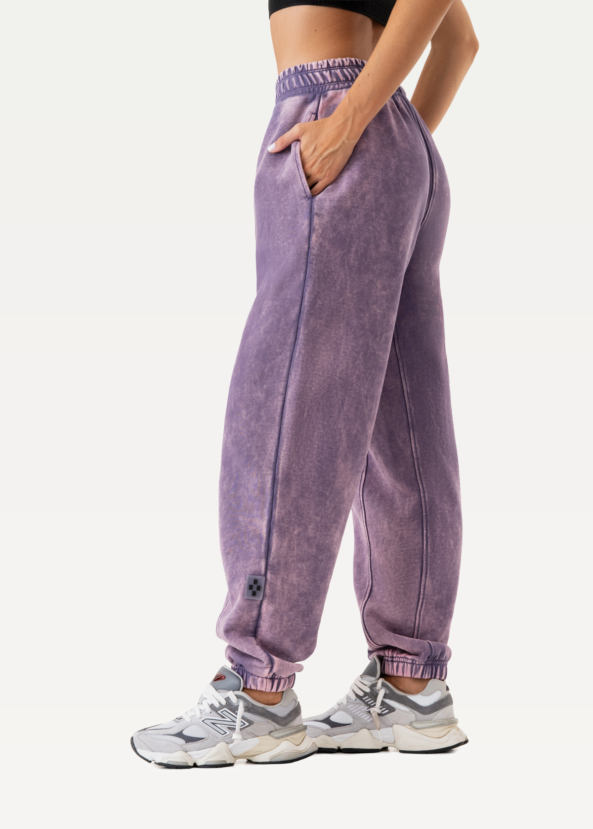 Штани жіночі FRND FOR FRIENDS Accent фіолетового кольору