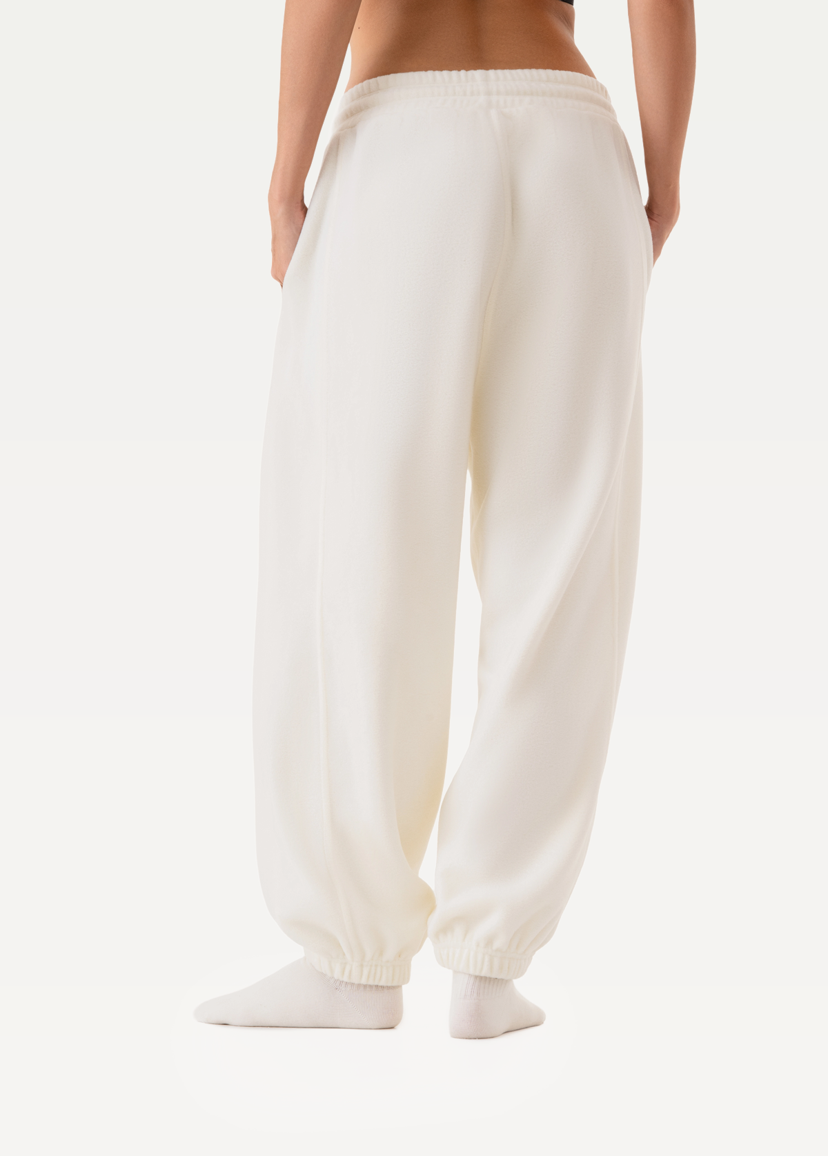 Штани жіночі FRND FOR FRIENDS Paradox Polar Fleece молочного кольору