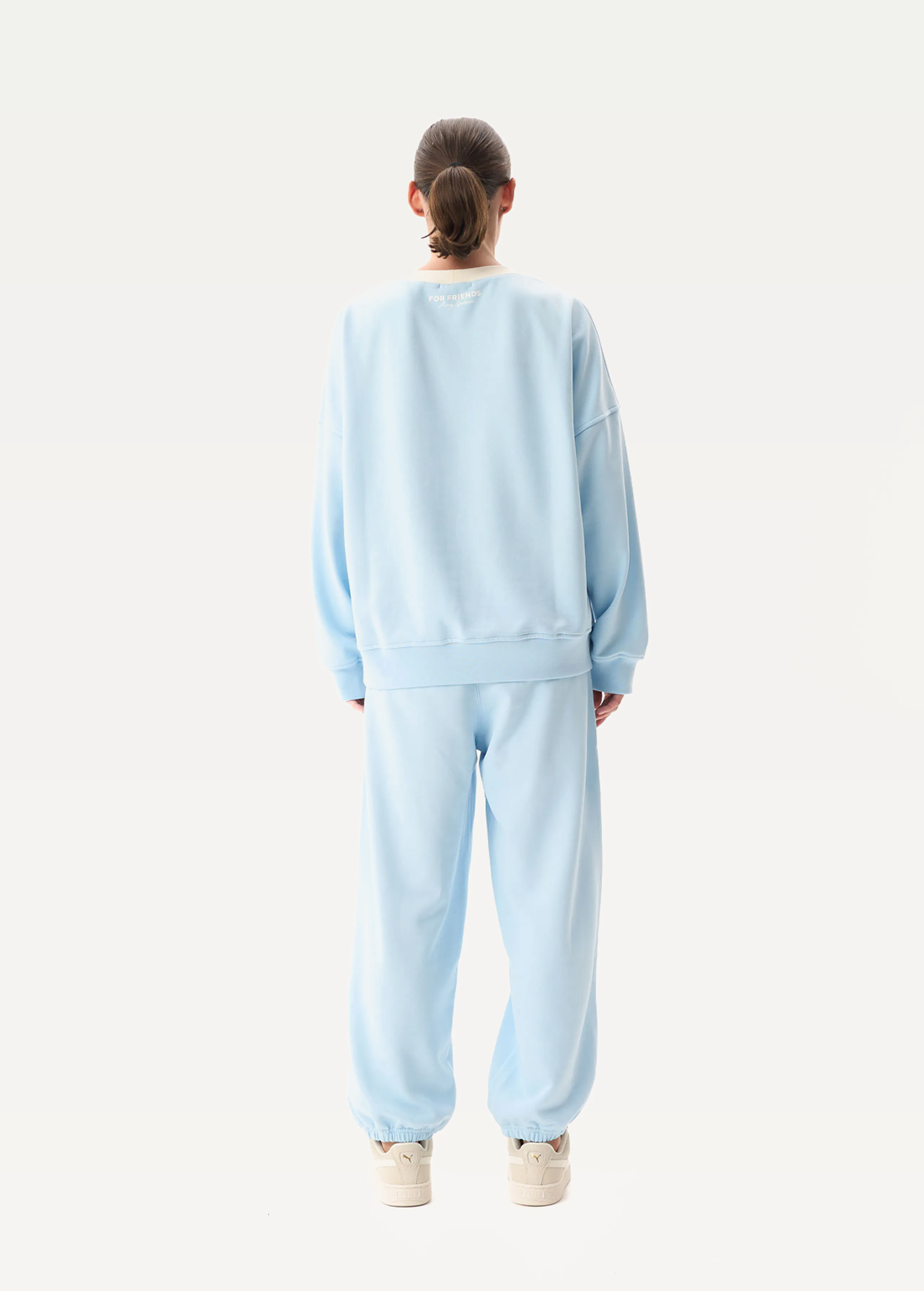 Штани FRND FOR FRIENDS Chloe жіночі небесно-блакитного кольору