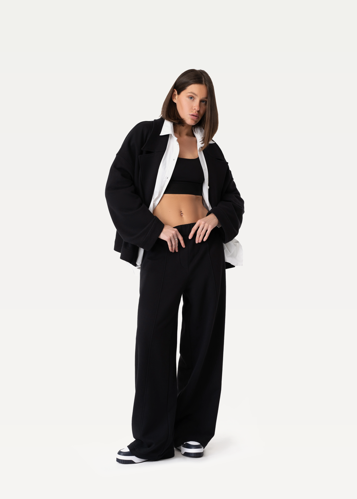 Штани FRND FOR FRIENDS Demo жіночі чорного кольору