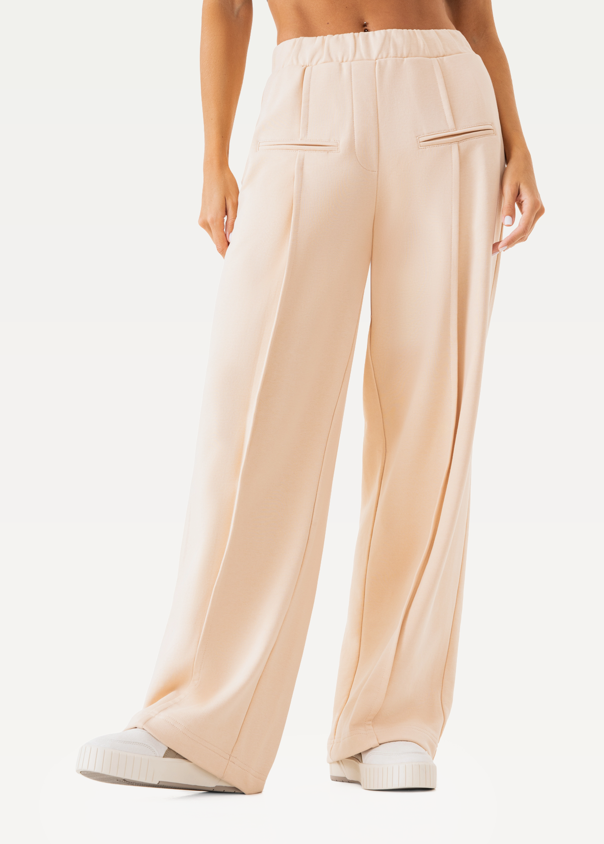 Штани жіночі FRND FOR FRIENDS Stage бежевого кольору