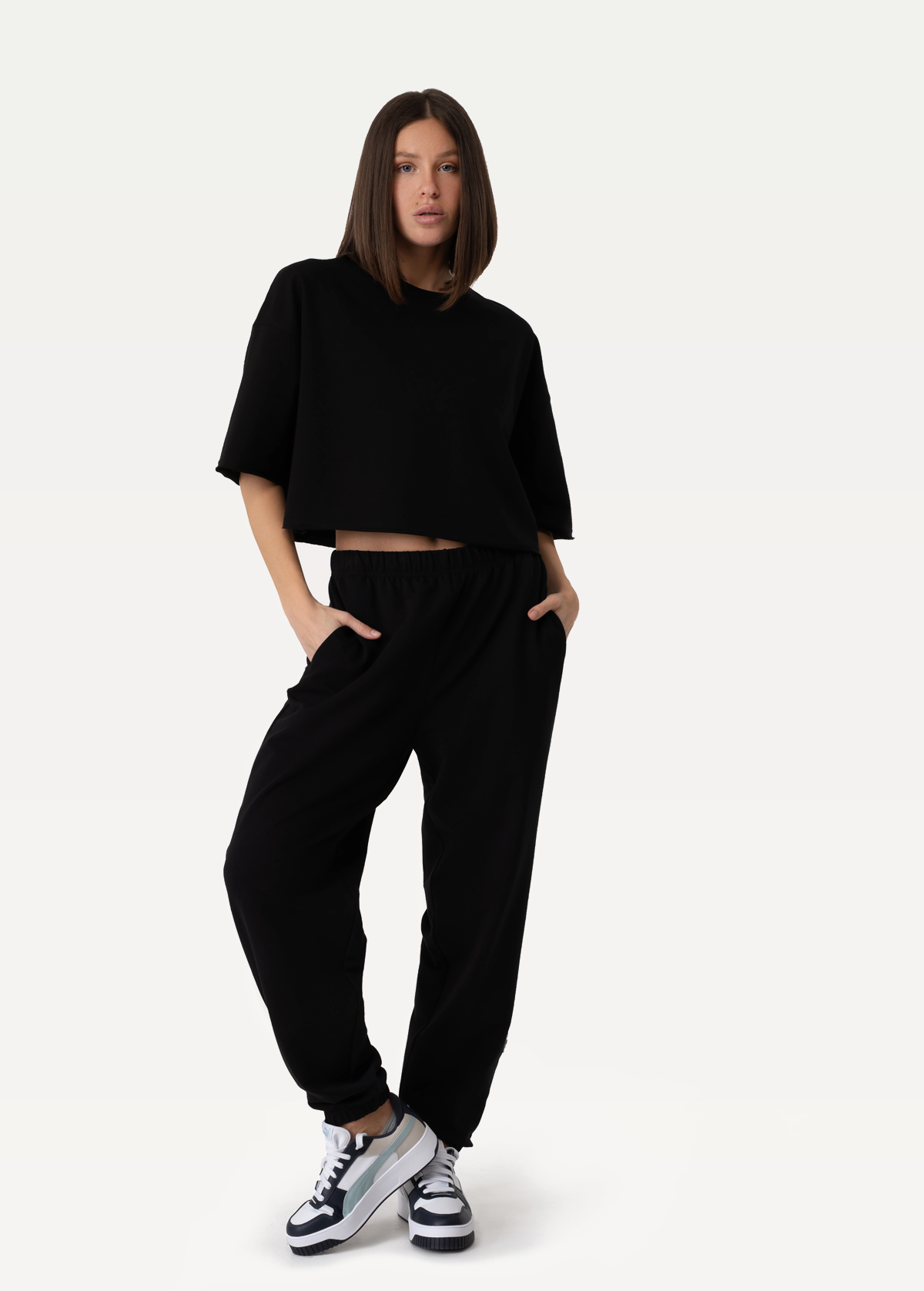 Штаны FRND FOR FRIENDS My Mood женские черного цвета