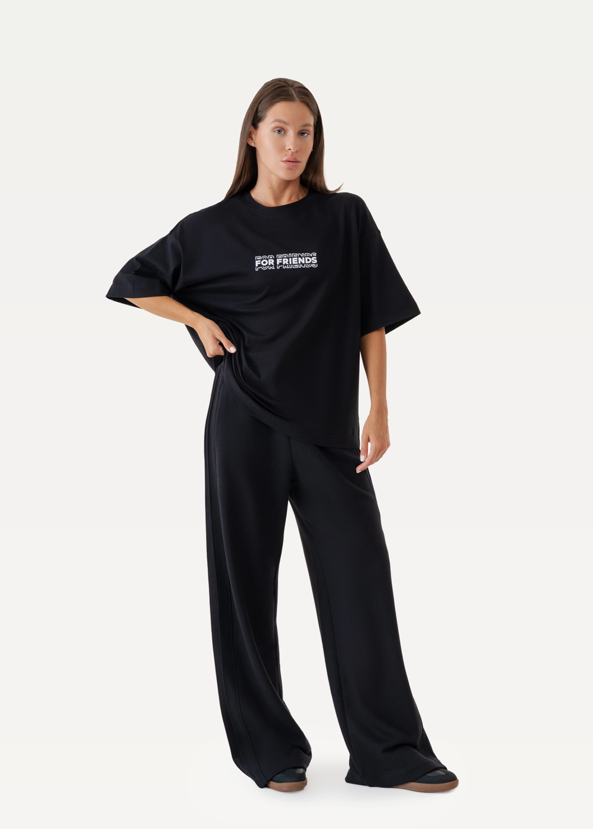 Штани жіночі FRND FOR FRIENDS Quest чорного кольору